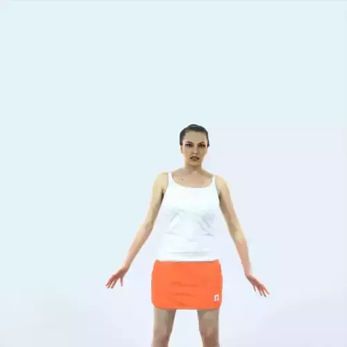 Dream D Animated Rigged Sports Woman