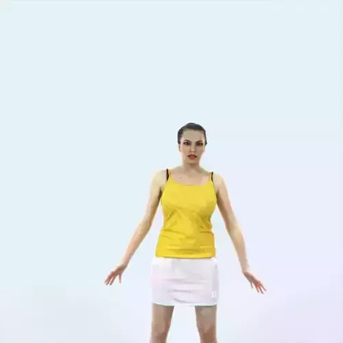 Dream A Animated Rigged Sports Woman