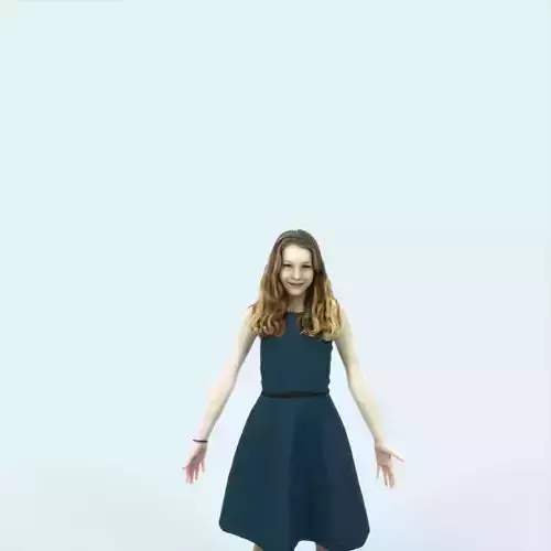 Essence 01I Animated Rigged Elegant Event Teenage Girl