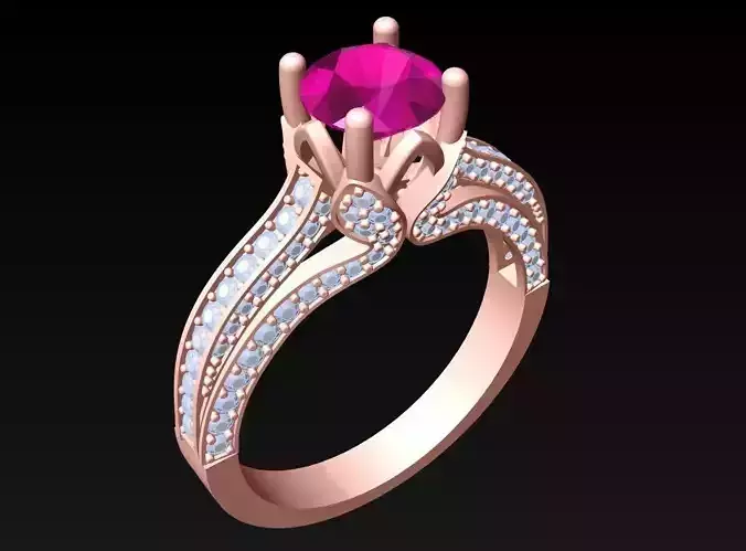 Diamond Ring - Womens Rings - N516