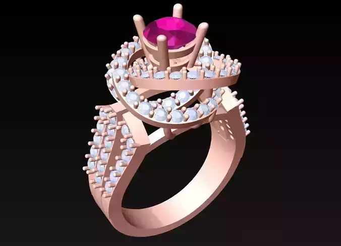 Diamond Ring - Womens Rings - N3709