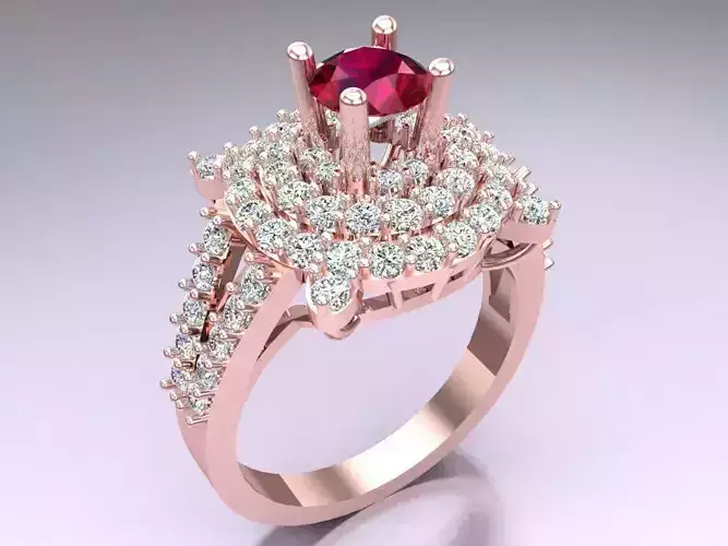 Diamond Ring - Womens Rings - N5366