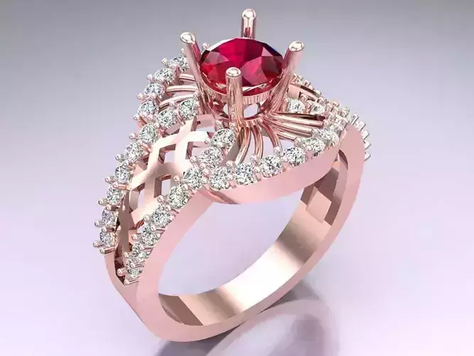 Diamond Ring - Womens Rings - N5366