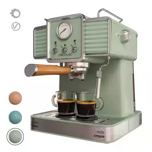Cecotec Cumbia Power Espresso 20 Tradizionale 3D model