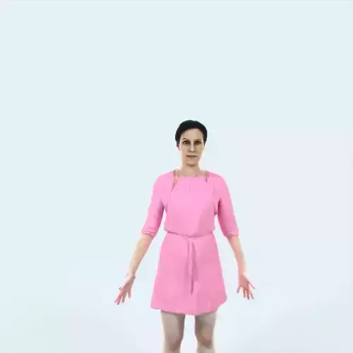 Eternal K Animated Rigged Casual Woman