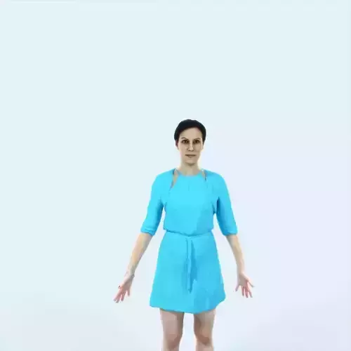 Eternal F Animated Rigged Casual Woman