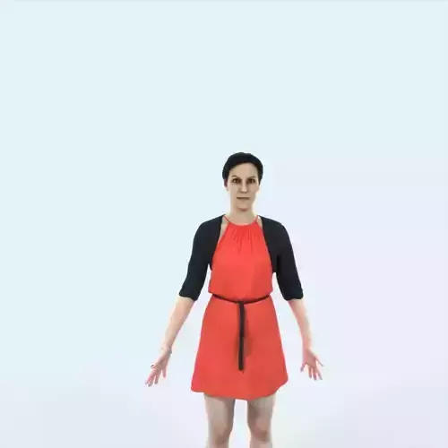 Eternal A Animated Rigged Casual Woman