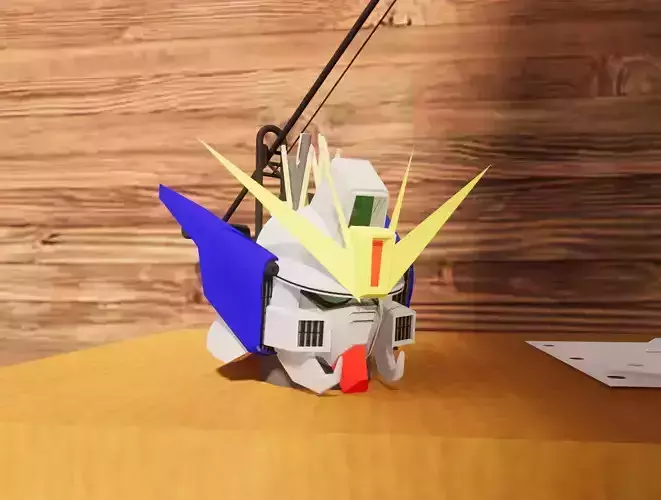 GUNDAM PENCIL HOLDER 3D model