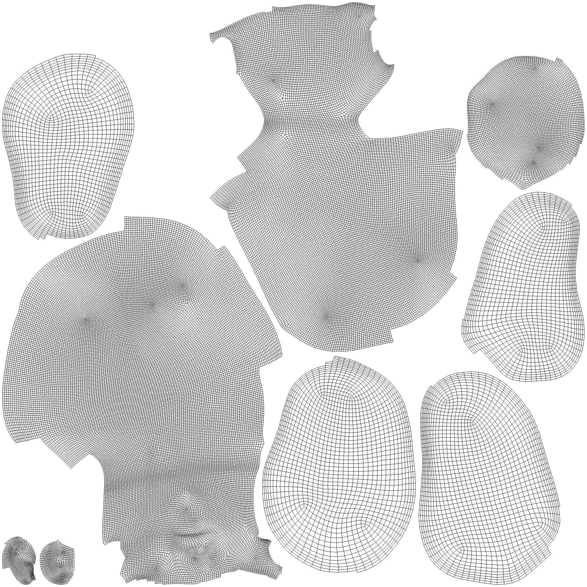 decorative sculpture VOL 01 3D model_6