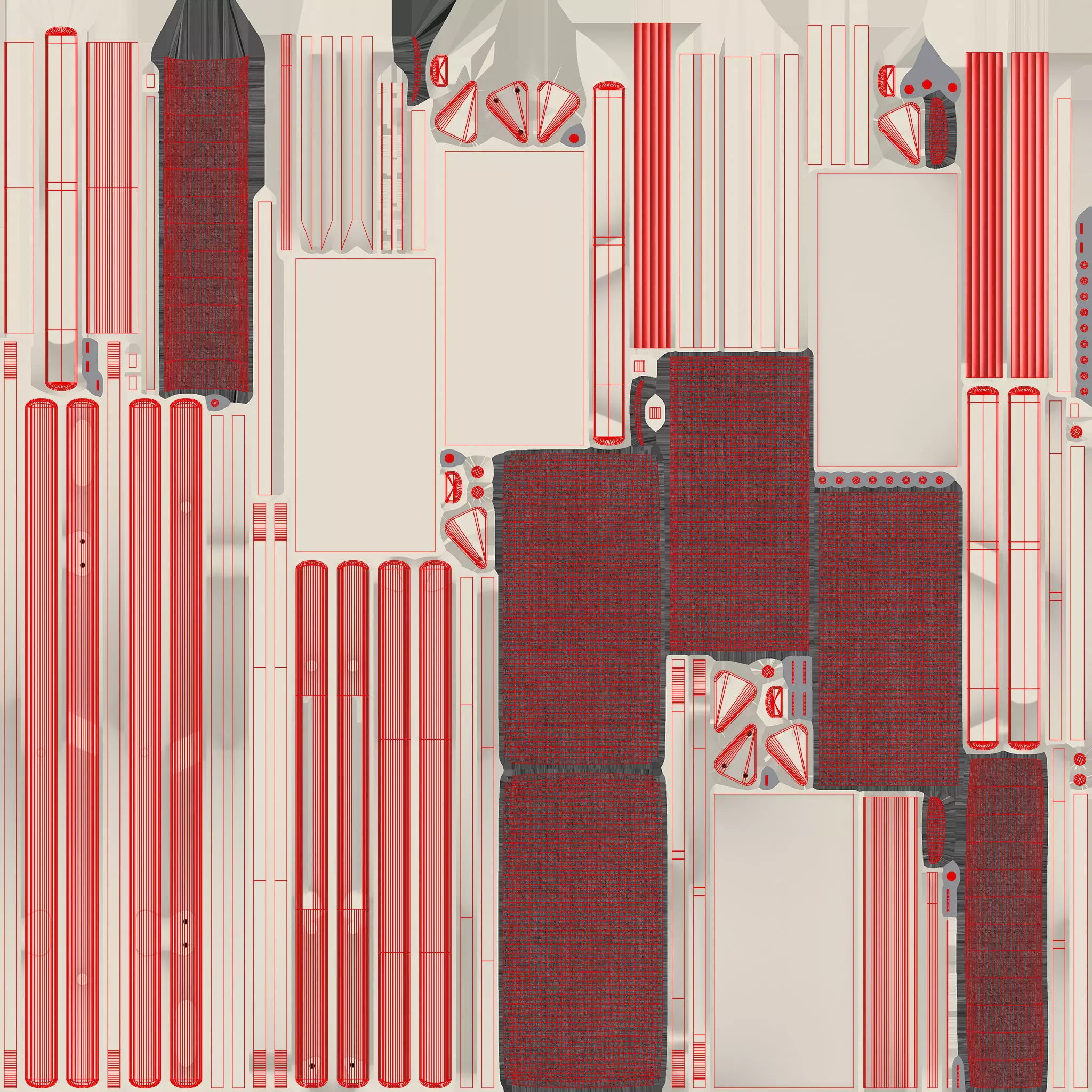 FROSVI folding chair IKEA 3d model 3D model_0