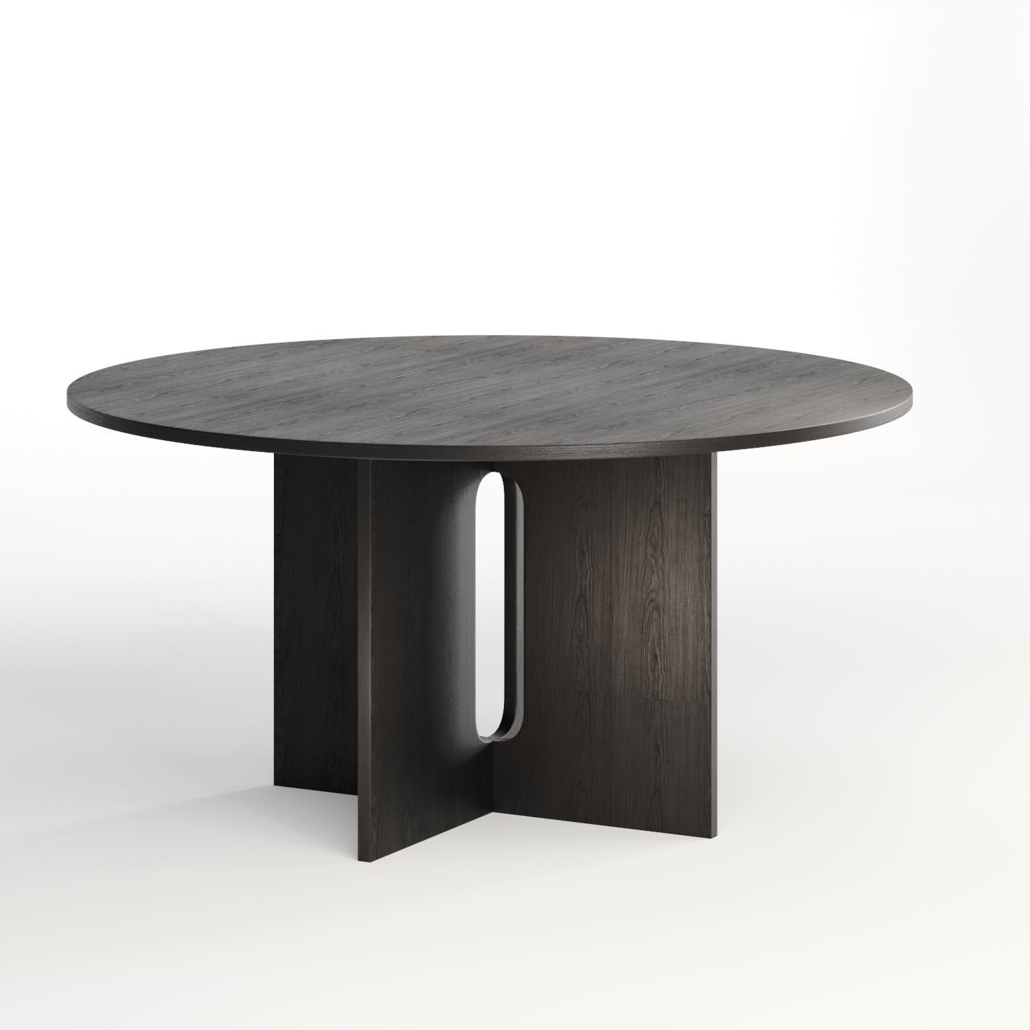 Androgyne dining table Low-poly 3D model_3