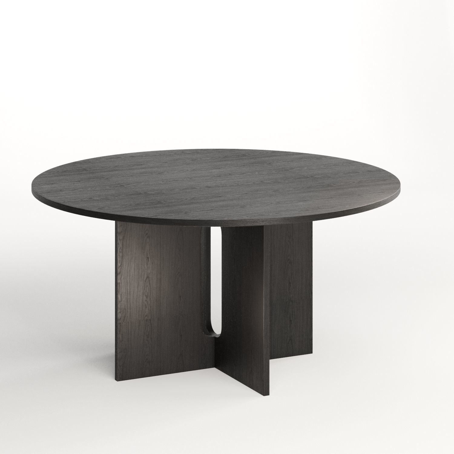 Androgyne dining table Low-poly 3D model_4