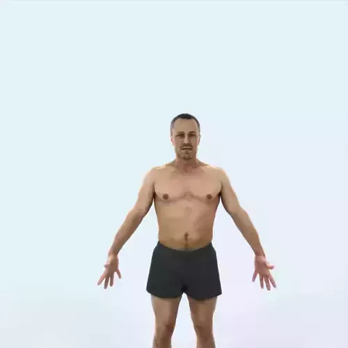 Fortitude A Animated Rigged Beach Sports Man