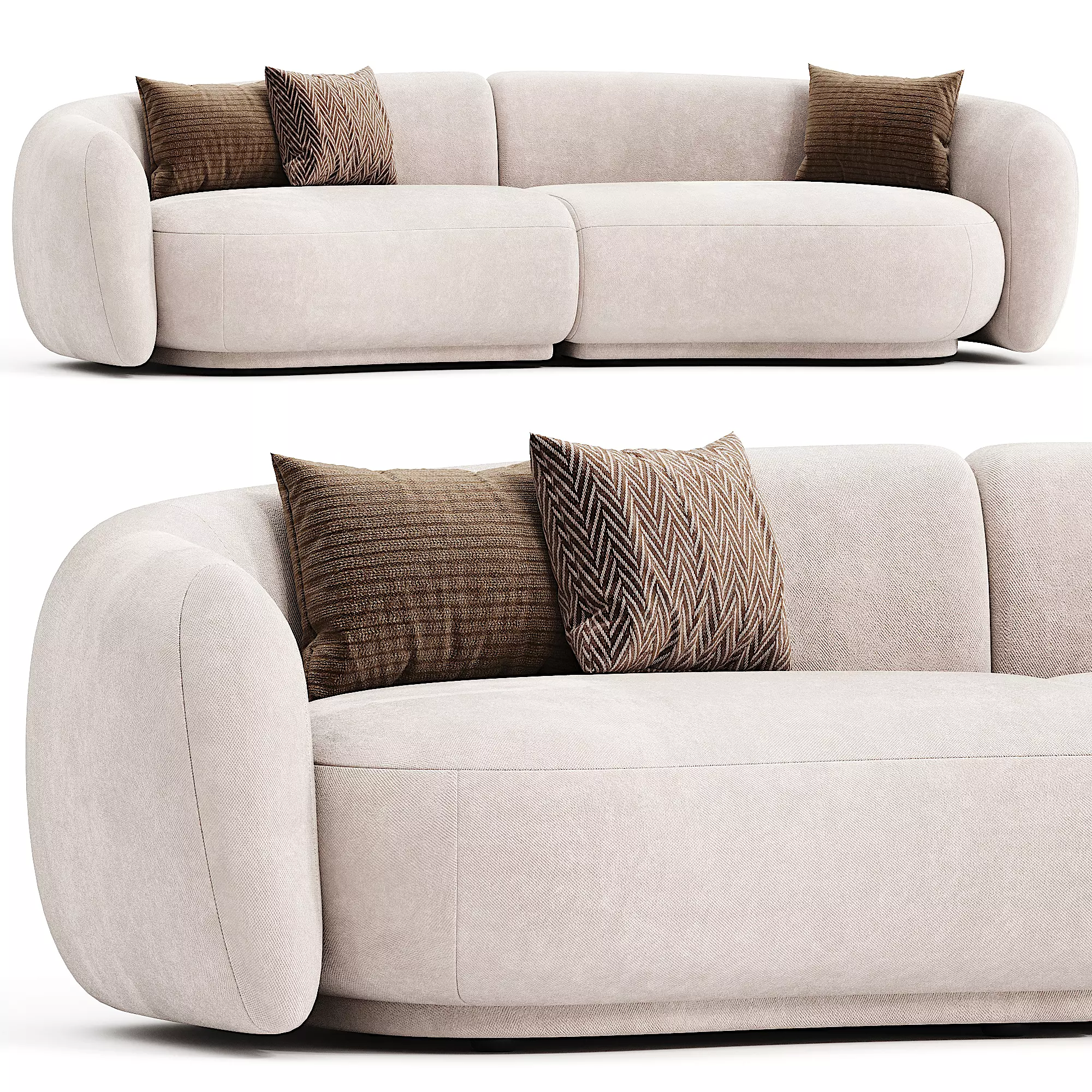 PACIFIC sofa  By Moroso 3d model 3D model_0