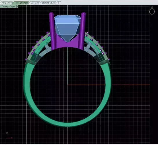 Glamourous Glitter  Modern and Chic Diamond Ring Styles