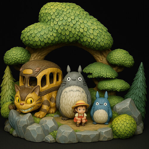 mon voisin totoro 3D print model