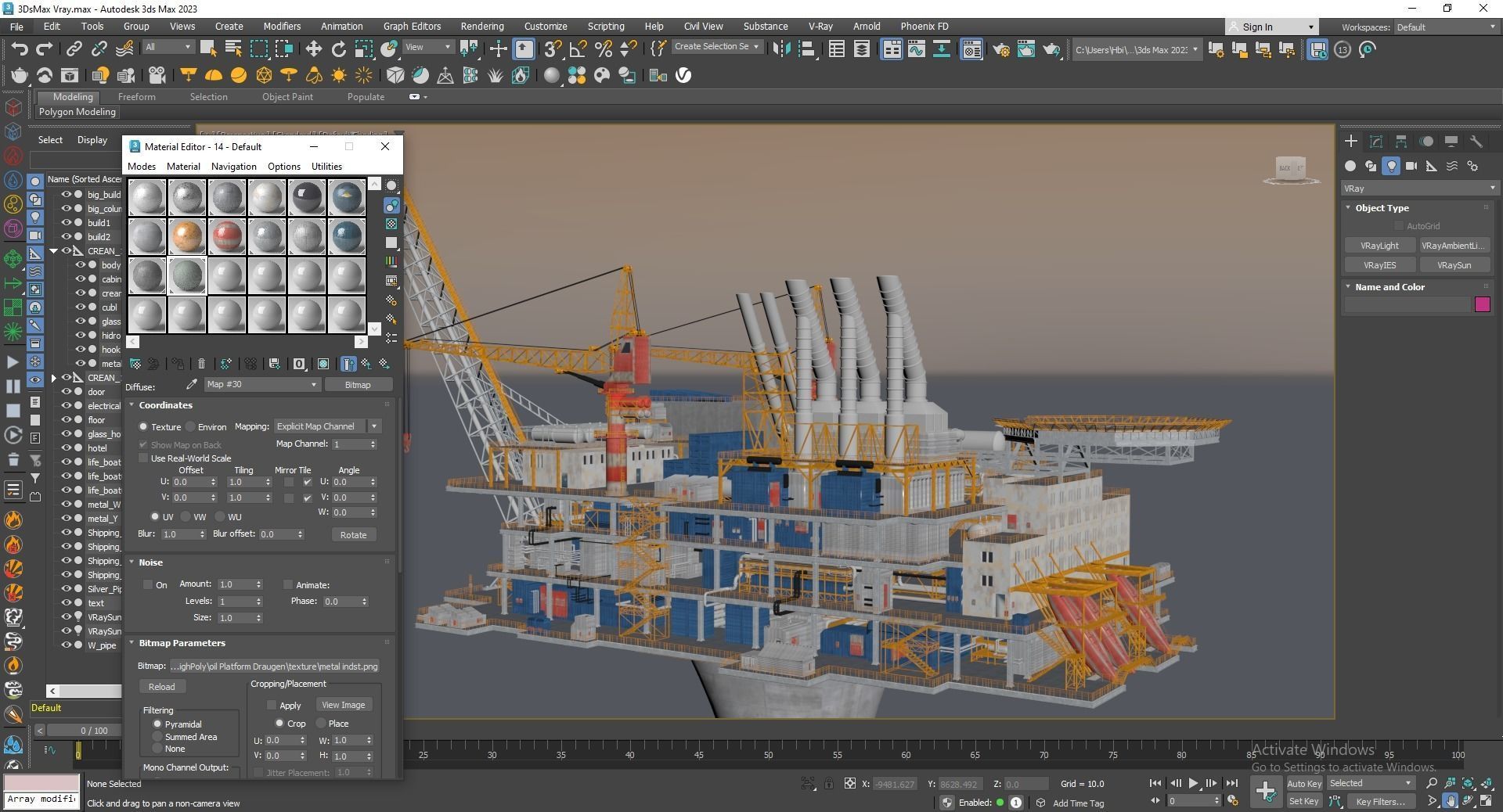 Draugen OilFild 3D model_13