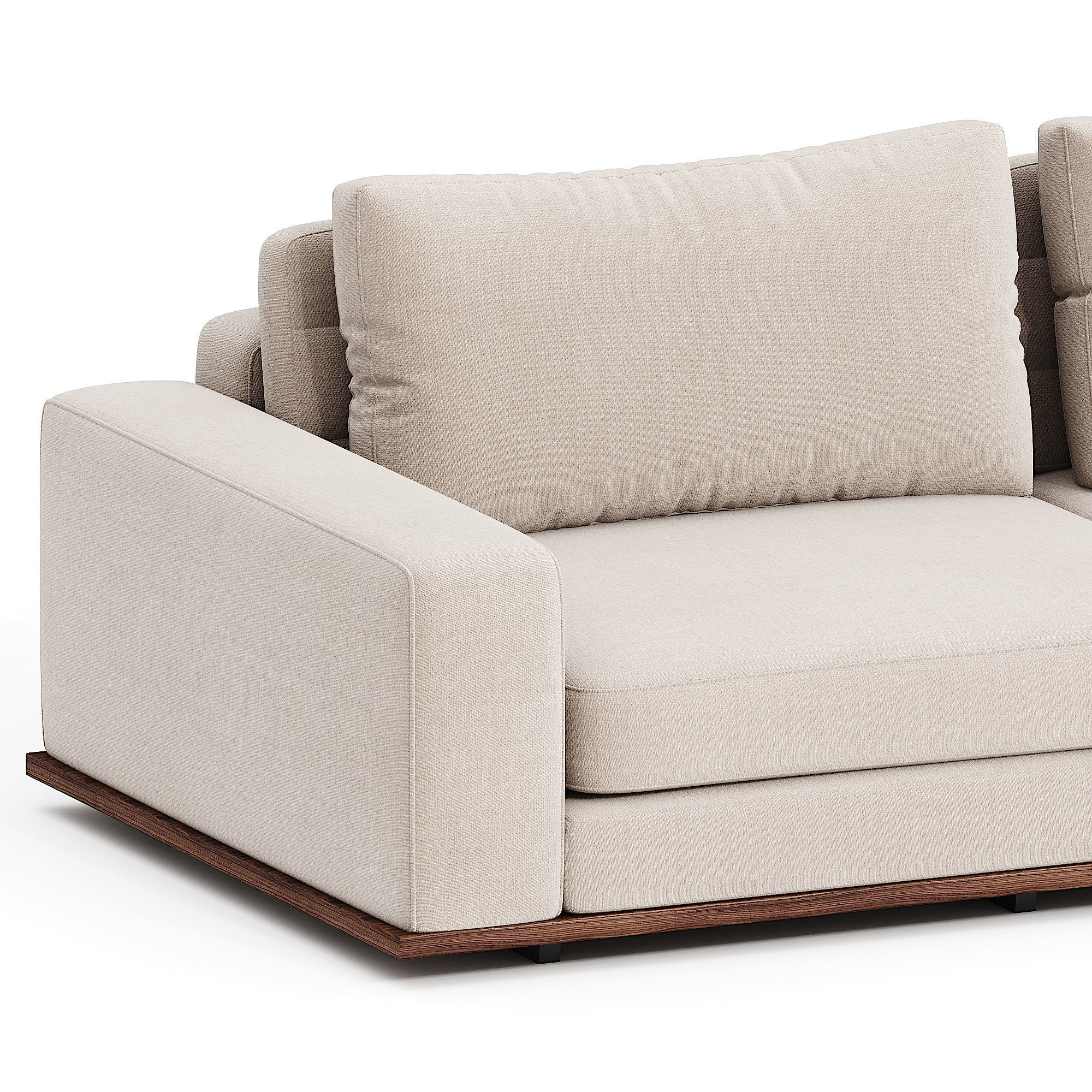 Sofa Aurora S 3D model_1