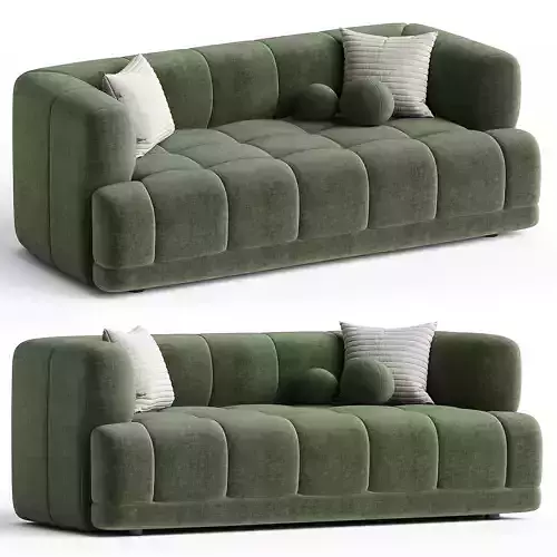 QUILTON Sofa By Hay 3D model
