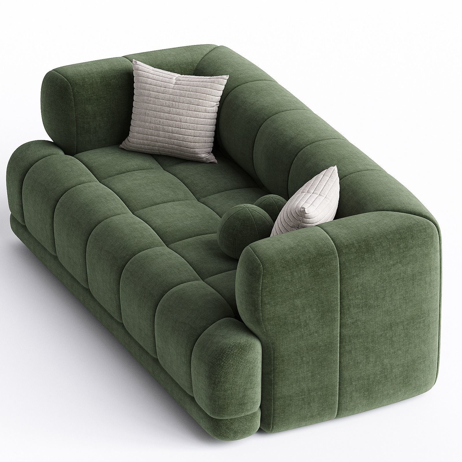 QUILTON Sofa By Hay 3D model_1
