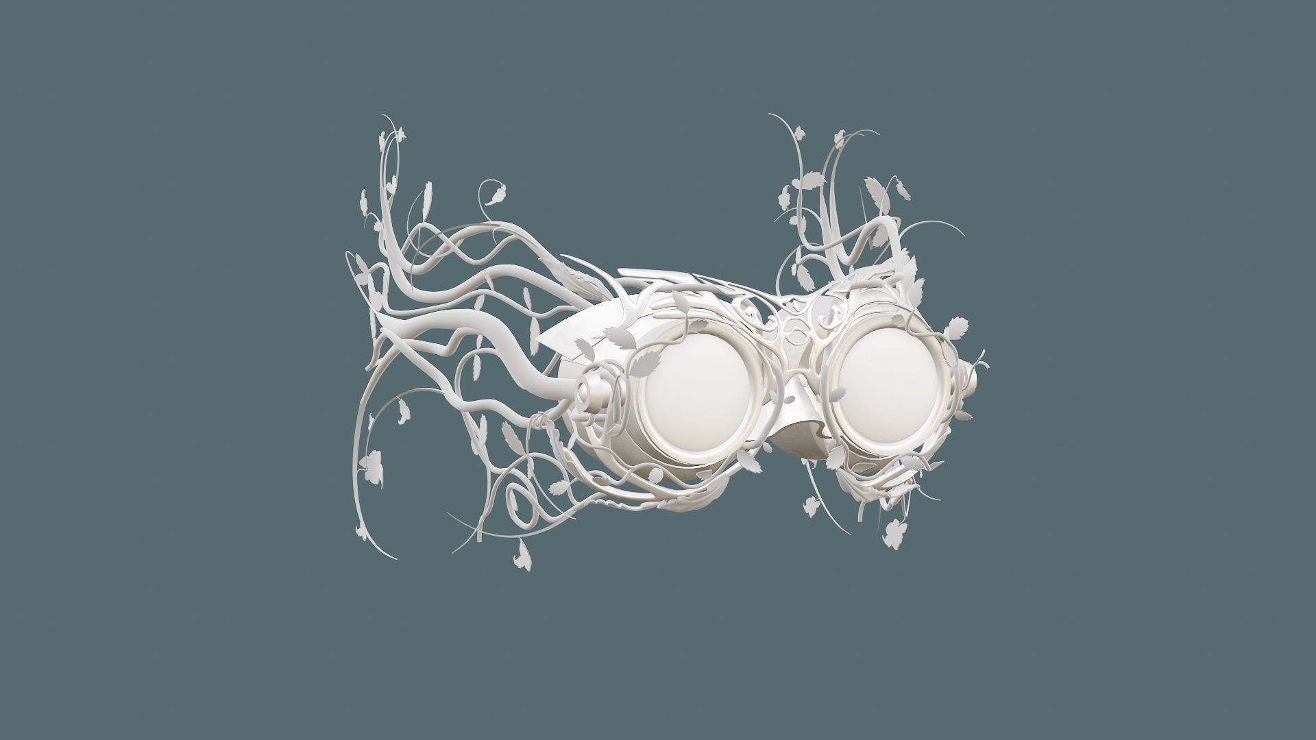 Elvish Goggle Low-poly 3D model_4