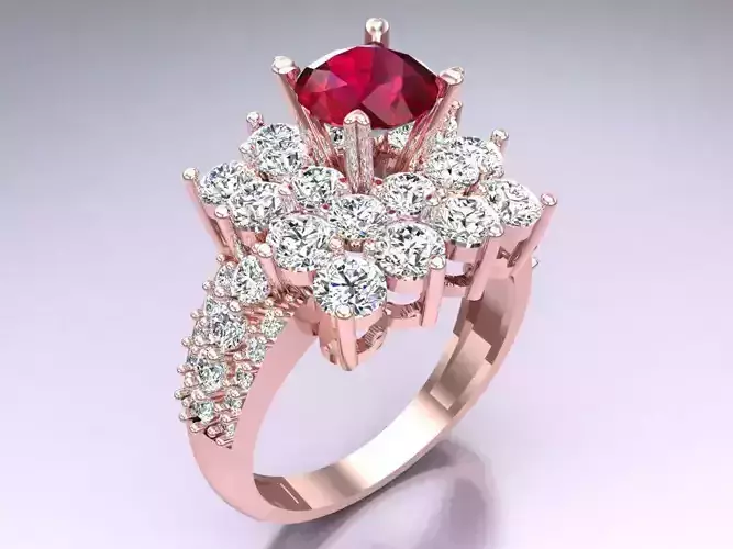 Diamond Ring - Womens Rings - N2259