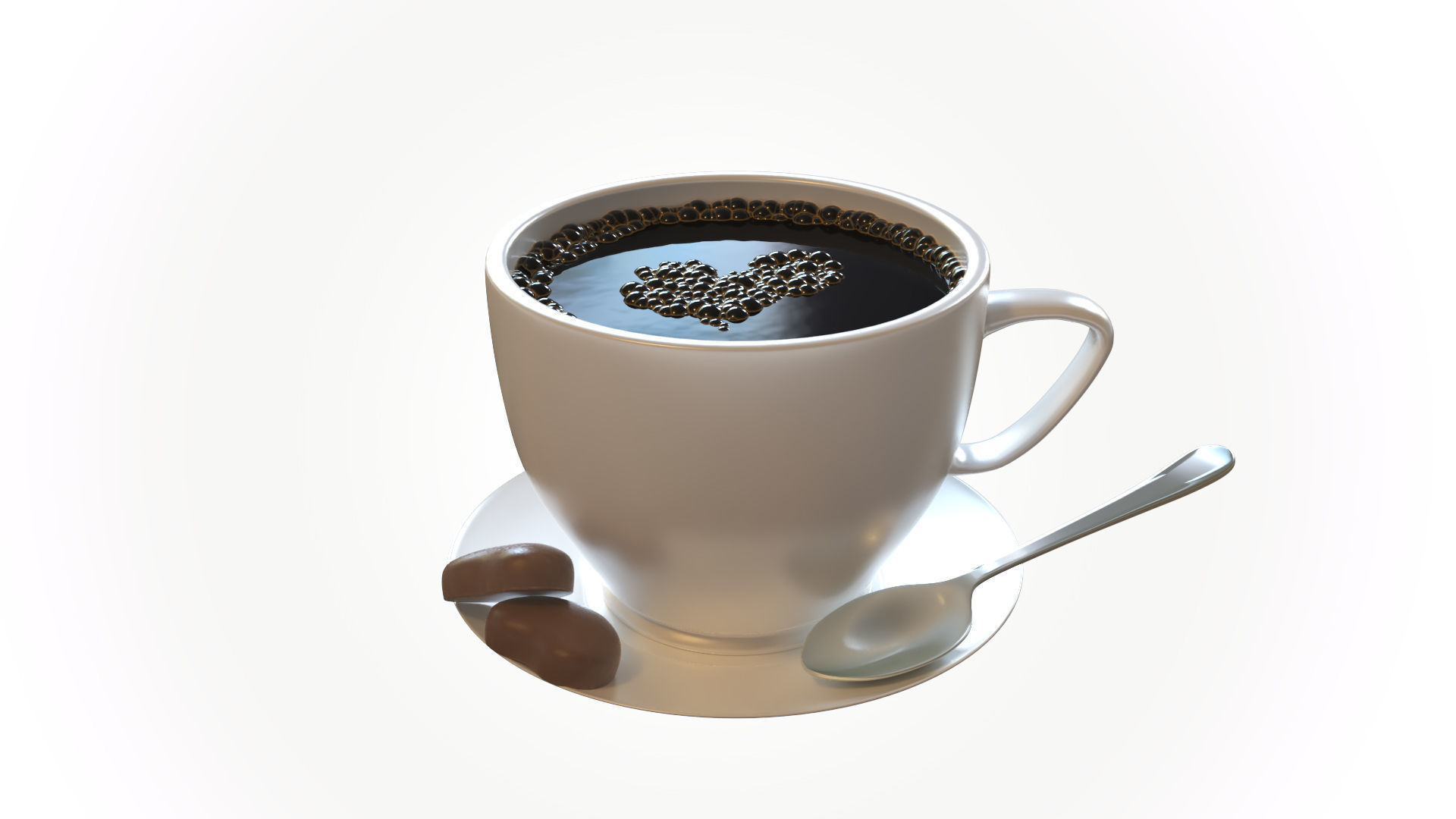 Coffee cup 3D model_2