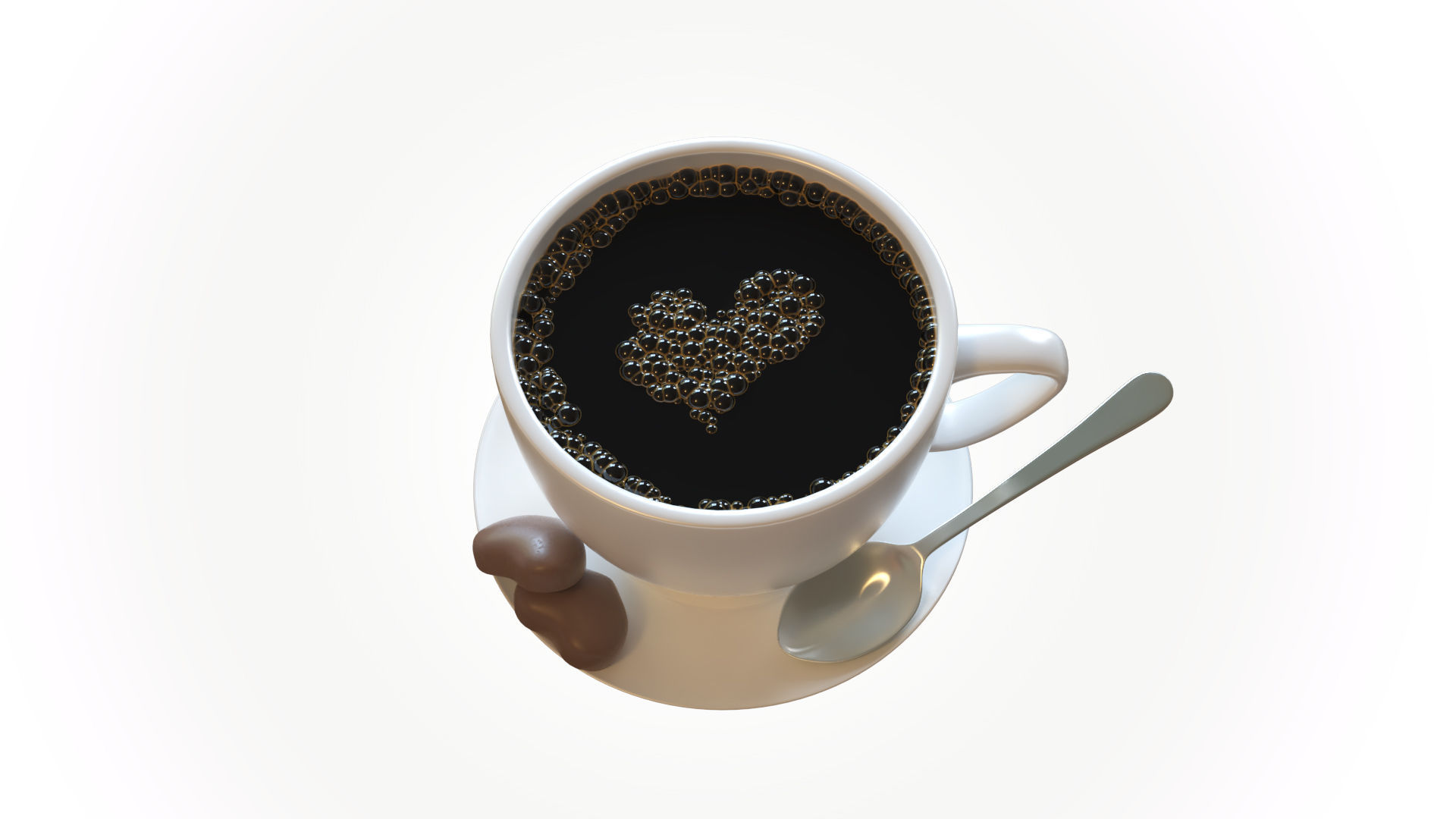 Coffee cup 3D model_1