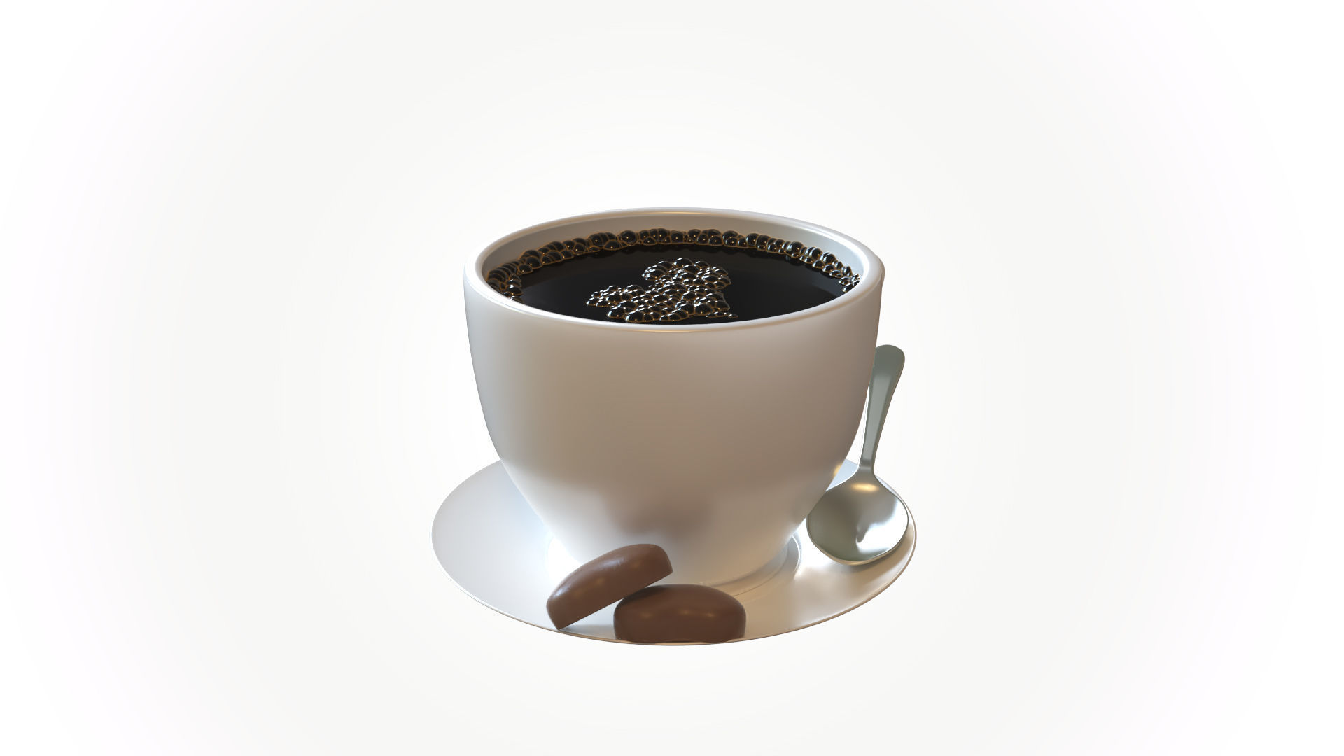 Coffee cup 3D model_3