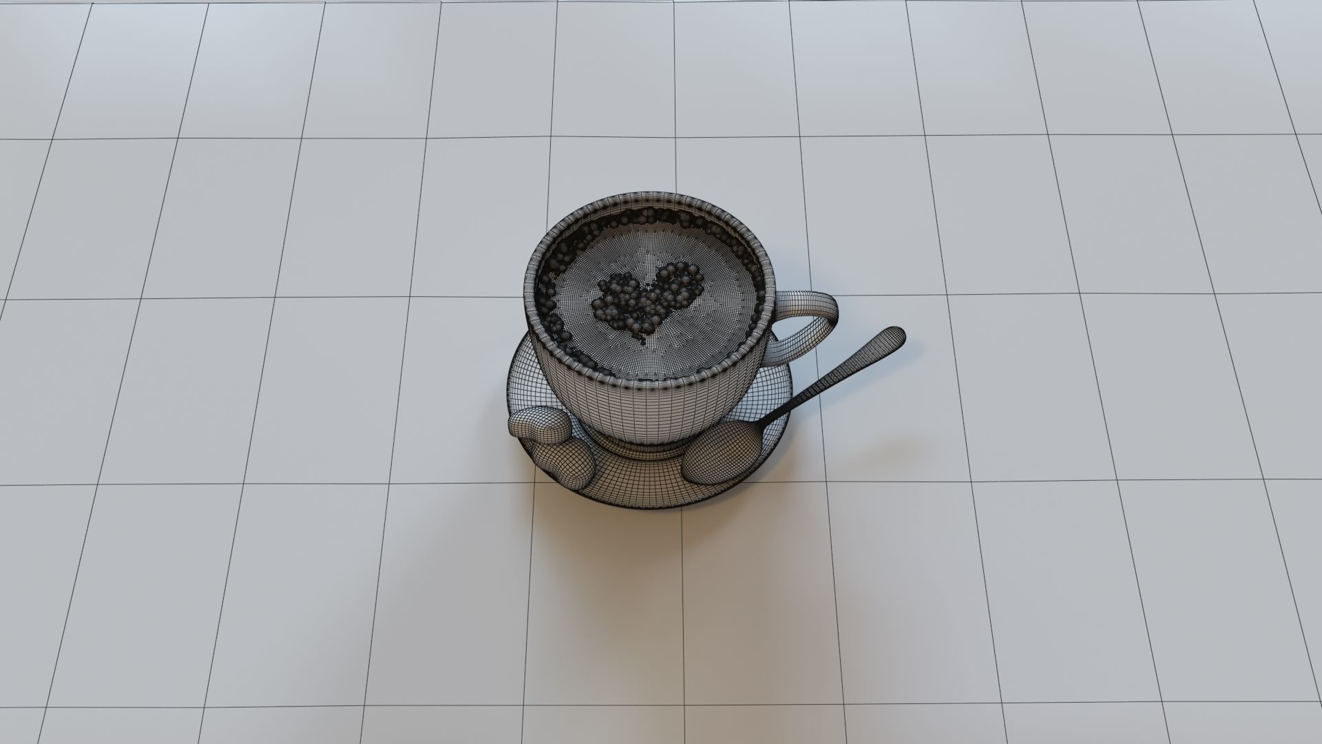 Coffee cup 3D model_7