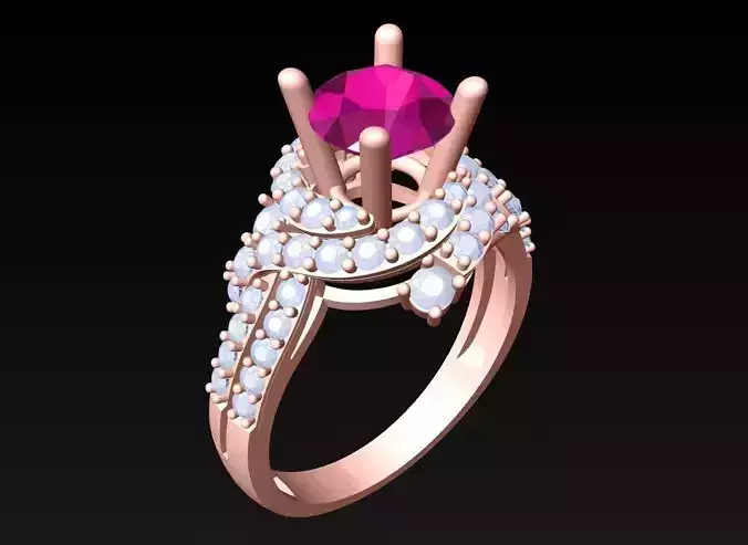 Diamond Ring - Womens Rings - N3312