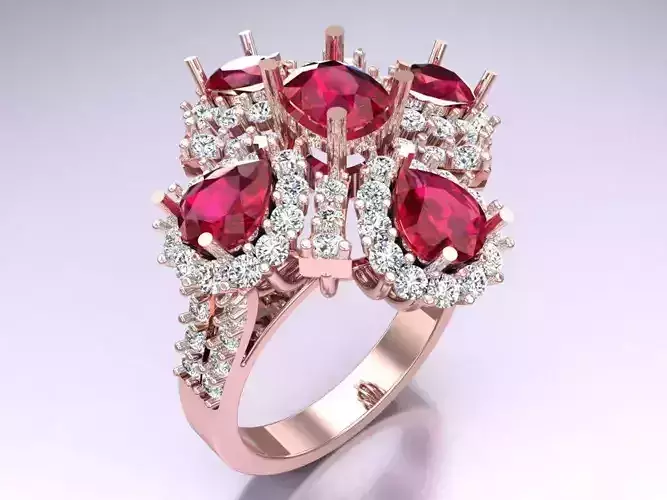 Diamond Ring - Womens Rings - N3464