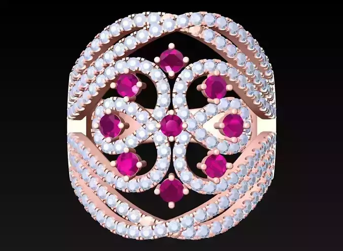 Diamond Ring - Womens Rings - N3511