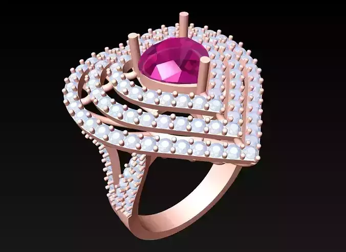 Diamond Ring - Womens Rings - N3551