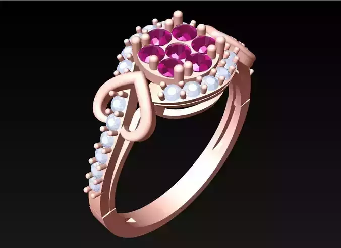 Diamond Ring - Womens Rings - N3733