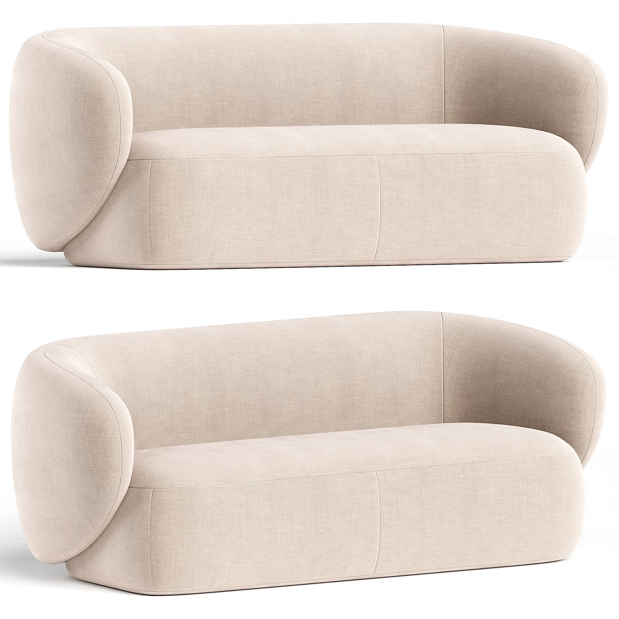 SWELL Sofa By grado design 3d model 3D model_3