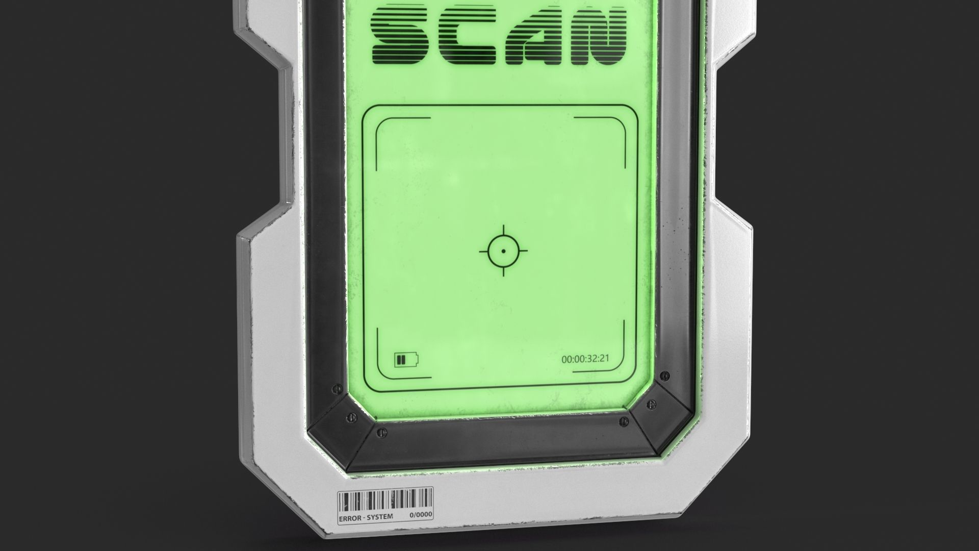Sci Fi Scanner Display v5 Low-poly 3D model_15