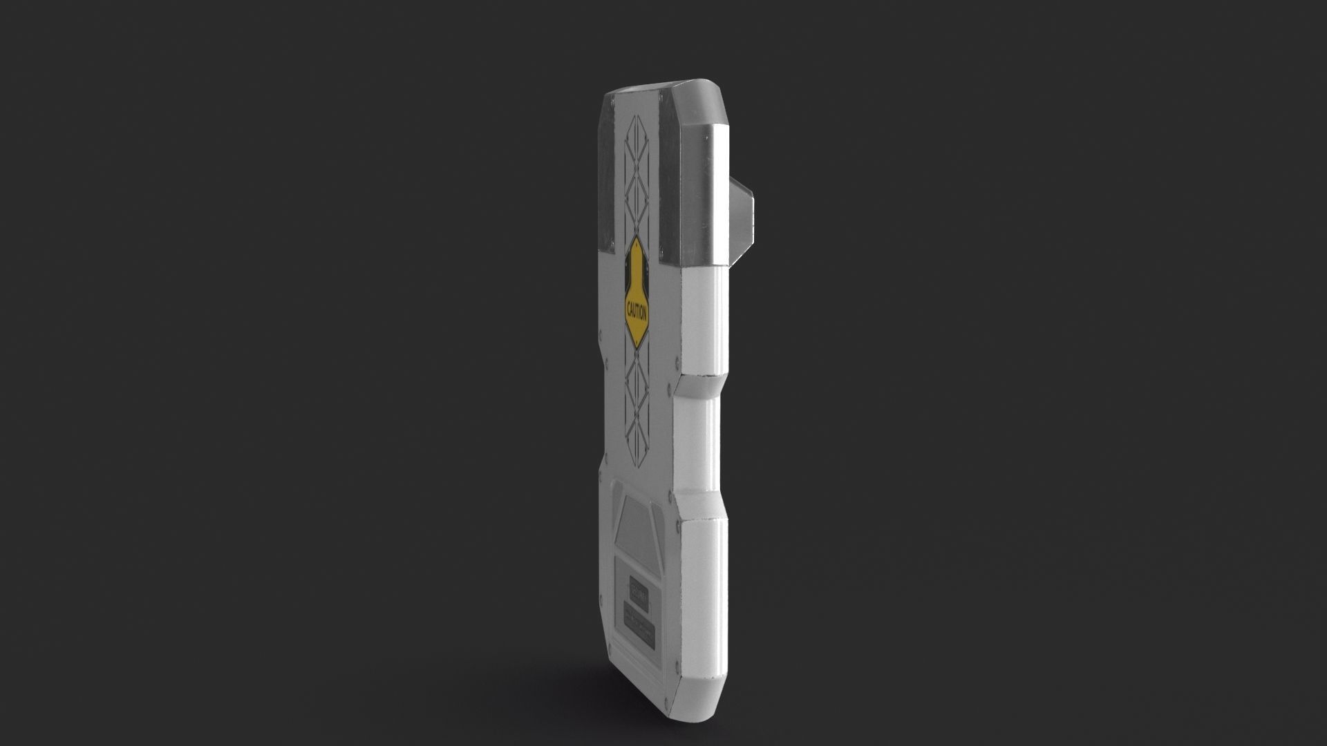 Sci Fi Scanner Display v5 Low-poly 3D model_8
