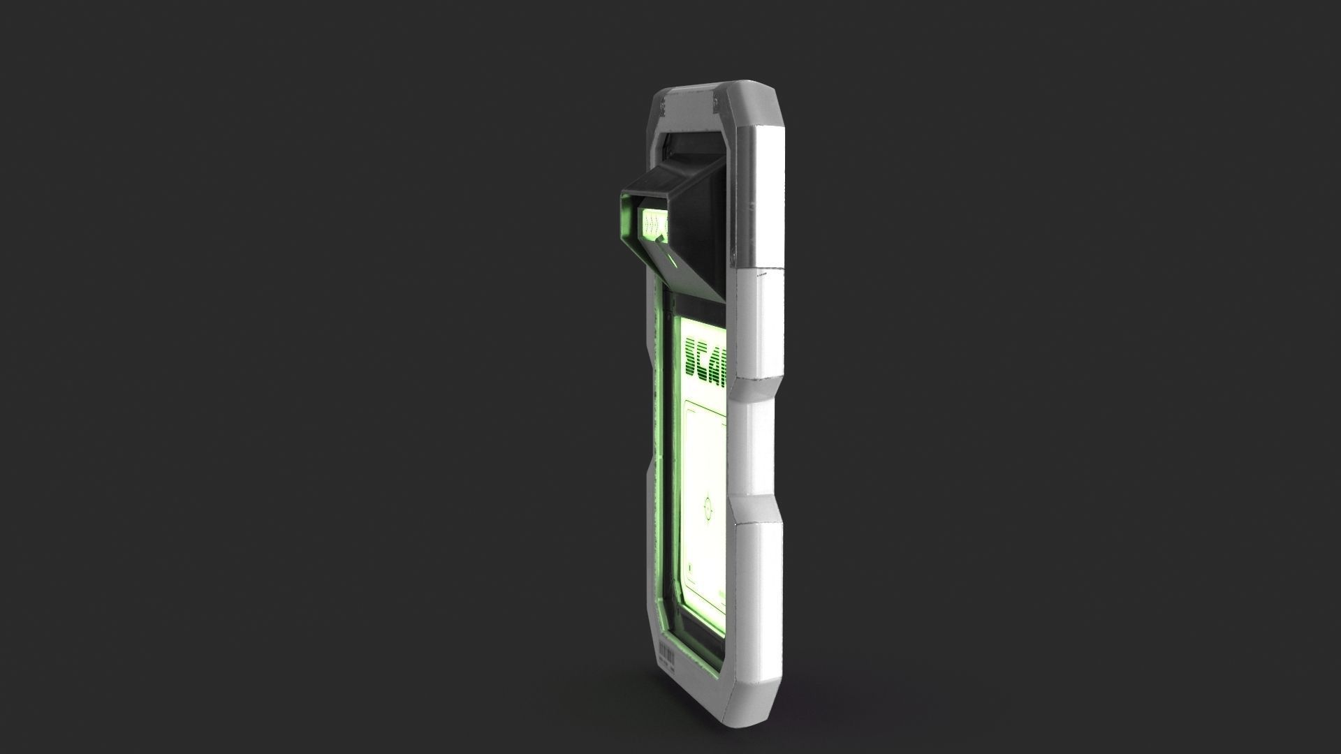 Sci Fi Scanner Display v5 Low-poly 3D model_11