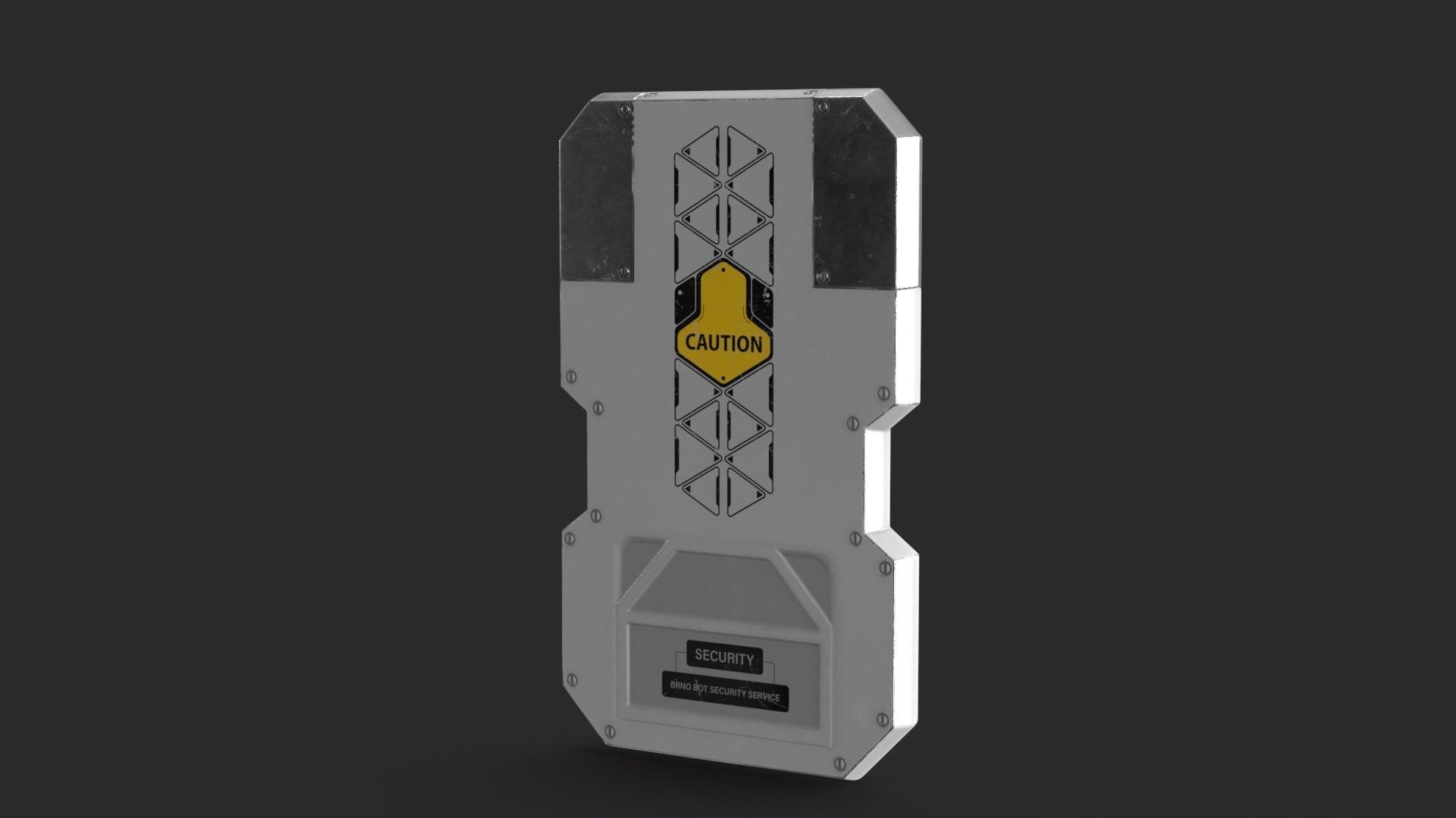 Sci Fi Scanner Display v5 Low-poly 3D model_9