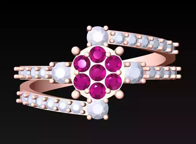 Diamond Ring - Womens Rings - N3773