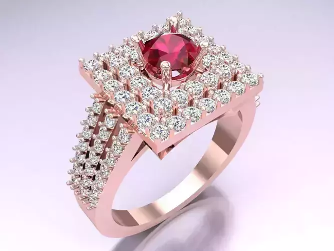 Diamond Ring - Womens Rings - N3863