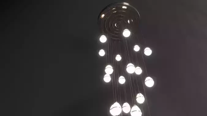 ceiling black matte and gold rose second version