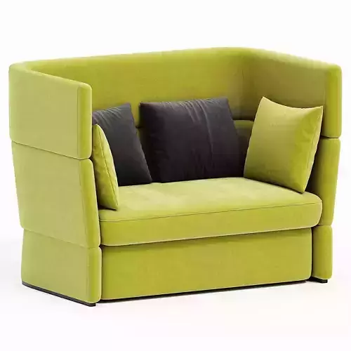 ELEMENT EVO High-back sofa By mminterier 3D model