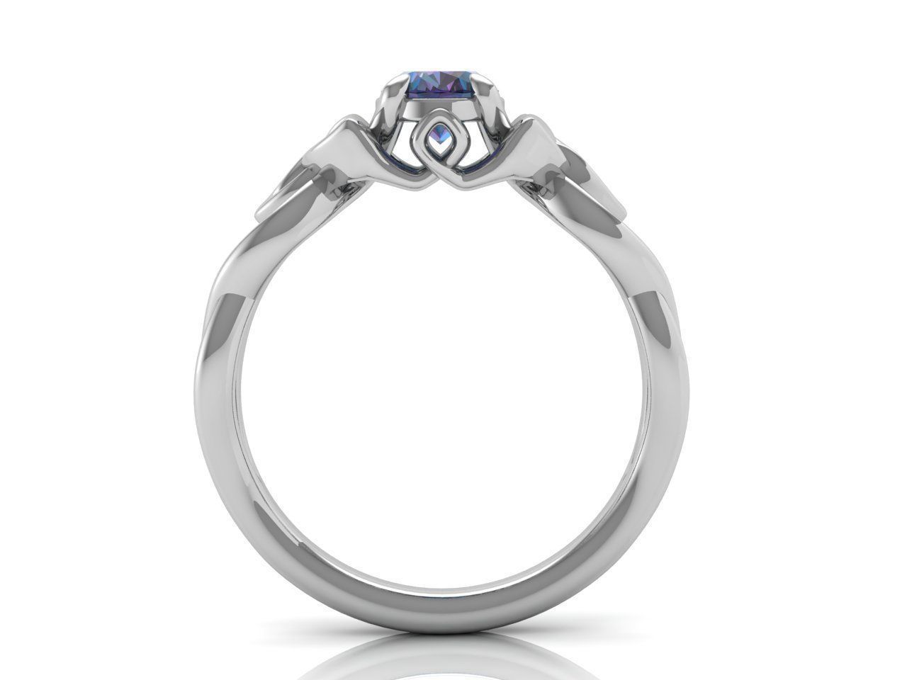 Celtic ring 3 3D print model_4