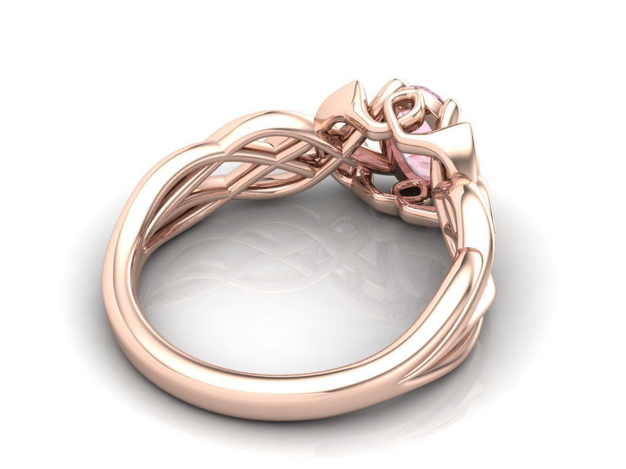 Celtic ring 3 3D print model_1