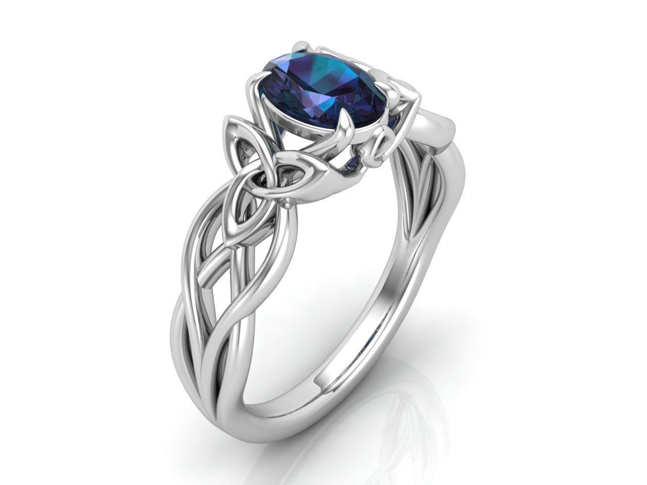 Celtic ring 3 3D print model_2