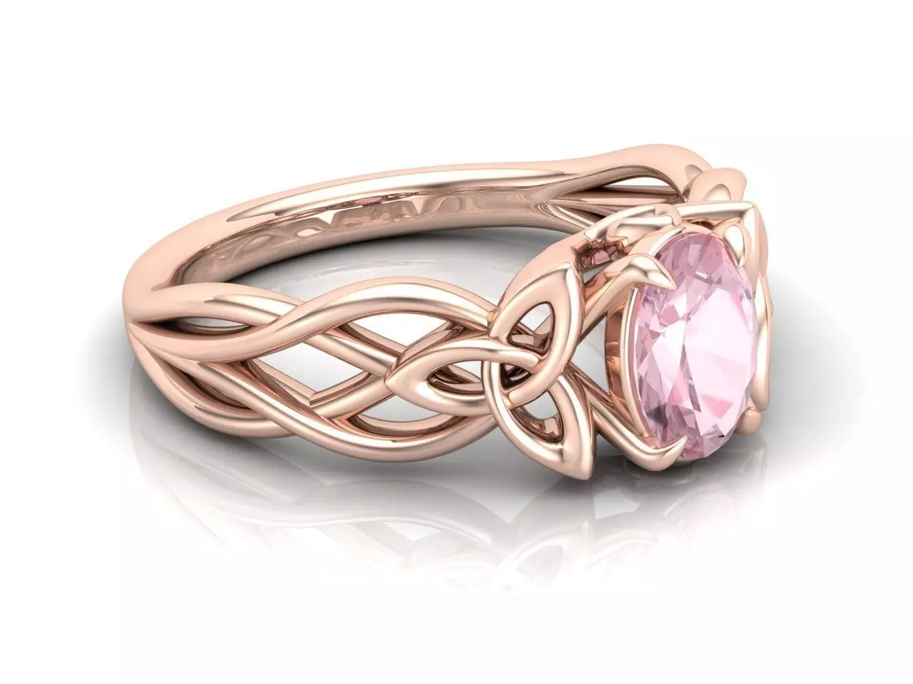 Celtic ring 3 3D print model_0