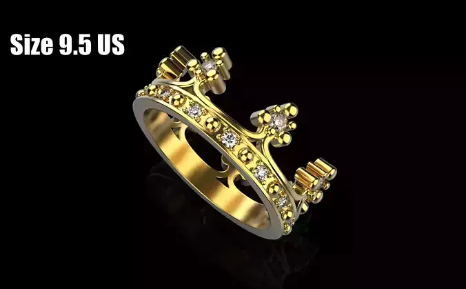 Crown ring model 378