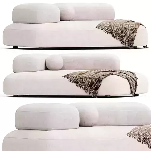 BUBBLE ROCK Sofa By Living Divani 3D model
